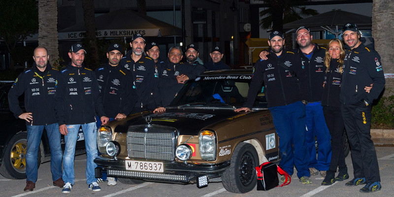 Quadis prepara un Mercedes-Benz 250 CE de rally – La crónica